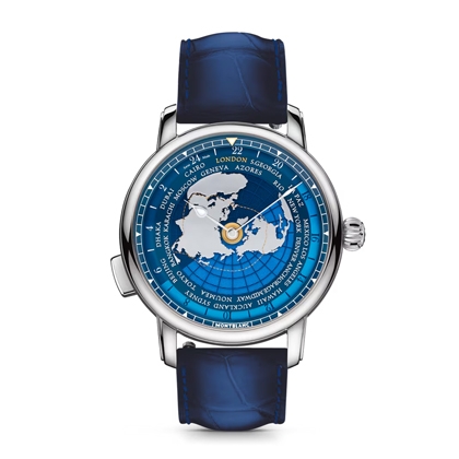 No.02萬寶龍Montblanc 1858 明星傳承系列世界時區「AROUND THE WORLD IN 80 DAYS」限量版