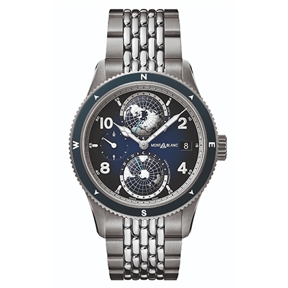 No.25萬寶龍Montblanc 1858 Geosphere世界時區腕錶