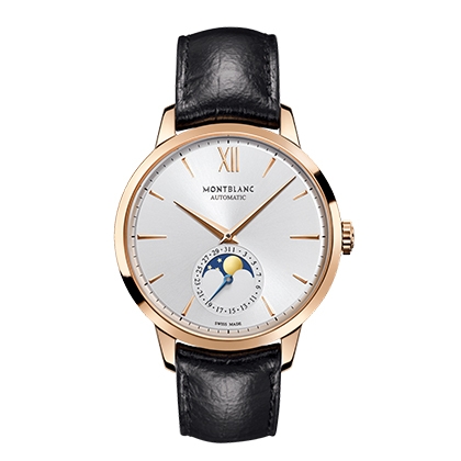 No.60萬寶龍Montblanc傳承系列月相玫瑰金腕錶