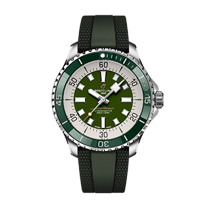 No.34百年靈BREITLING SUPEROCEAN AUTOMATIC腕錶