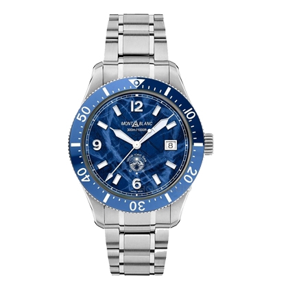 No.21萬寶龍Montblanc 1858系列Ice Sea日期顯示自動腕錶