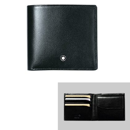 No.09萬寶龍Montblanc Meisterstück 皮夾，4個信用卡袋