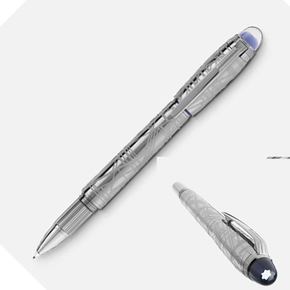 No.18萬寶龍Montblanc星際行者SPACEBLUE系列樹脂細字筆