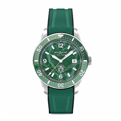 No.20萬寶龍Montblanc 1858 系列Iced Sea日期顯示自動腕錶