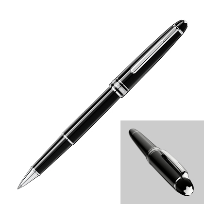 No.35萬寶龍Montblanc大班系列鍍鉑金簽字筆經典款