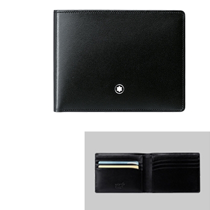 No.19萬寶龍Montblanc Meisterstück 皮夾，6個信用卡袋