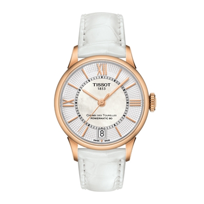 No.42天梭Ｔissot Chemin Des Tourelles Powermatic 80 Lady