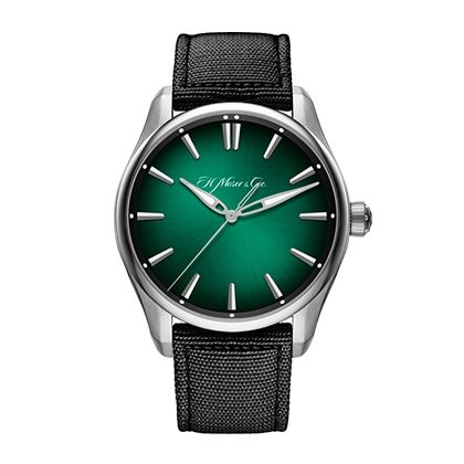 No.01 H. MOSER & CIE. 亨利慕時開拓者大三針腕錶