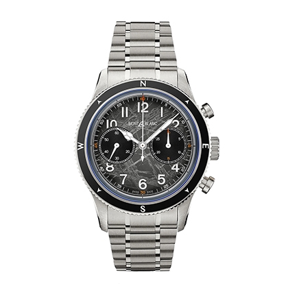 No.17萬寶龍Montblanc 1858自動上鏈計時無氧碼表 海拔八千米特別款